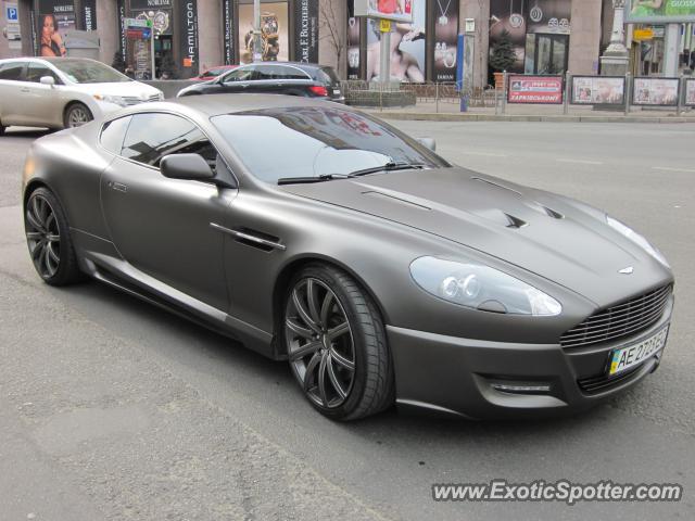 Aston Martin DBS spotted in Kiev, Ukraine