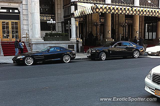 Mercedes SLR spotted in New York City, New York