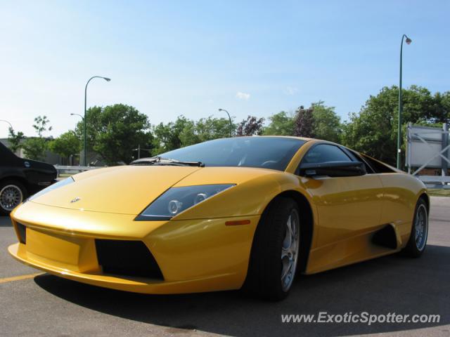 Lamborghini Murcielago spotted in Winnipeg, Manitoba, Canada