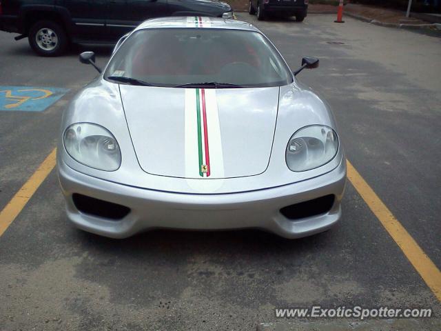 Ferrari 360 Modena spotted in Needham, Massachusetts