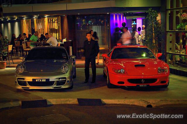 Ferrari 575M spotted in Kuala Lumpur, Malaysia