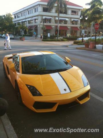 Lamborghini Gallardo spotted in Naples, Florida