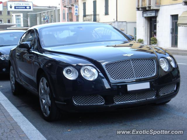 Bentley Continental spotted in Ponte Chiasso, Italy