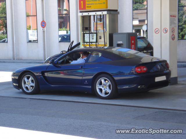 Ferrari 456 spotted in Chiasso, Switzerland