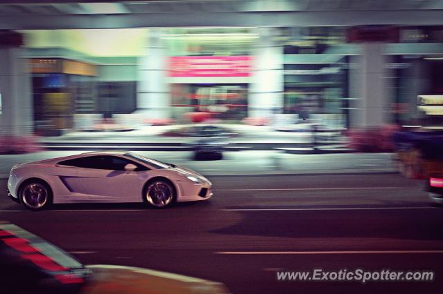Lamborghini Gallardo spotted in Kuala Lumpur, Malaysia