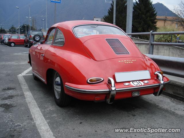 Porsche 356 spotted in Tavernola (Como), Italy