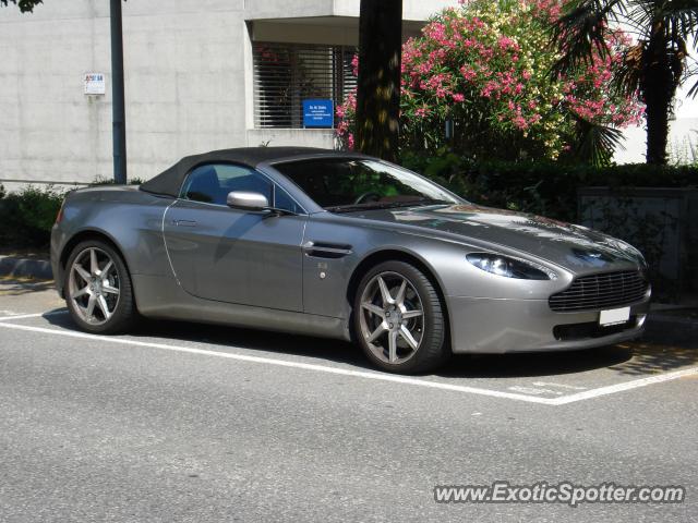 Aston Martin Vantage spotted in Chiasso, Switzerland