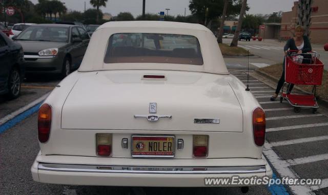 Rolls Royce Corniche spotted in Jacksonville, Florida