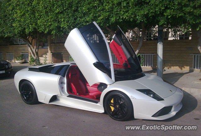 Lamborghini Murcielago spotted in Beirut, Lebanon