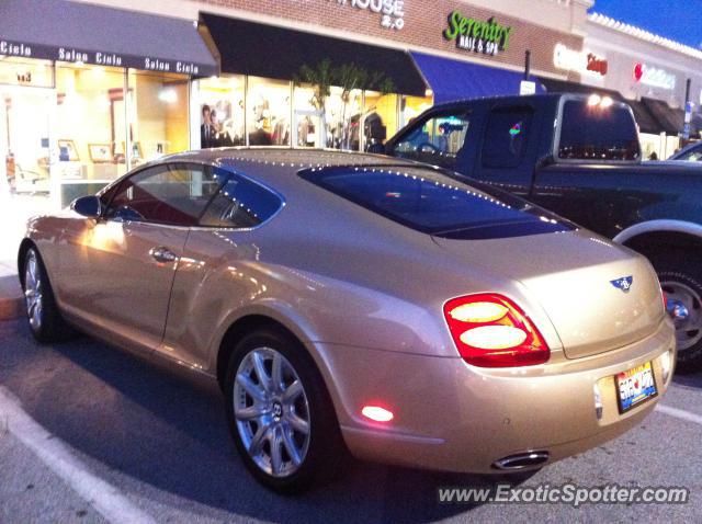 Bentley Continental spotted in Jacksonville, Florida