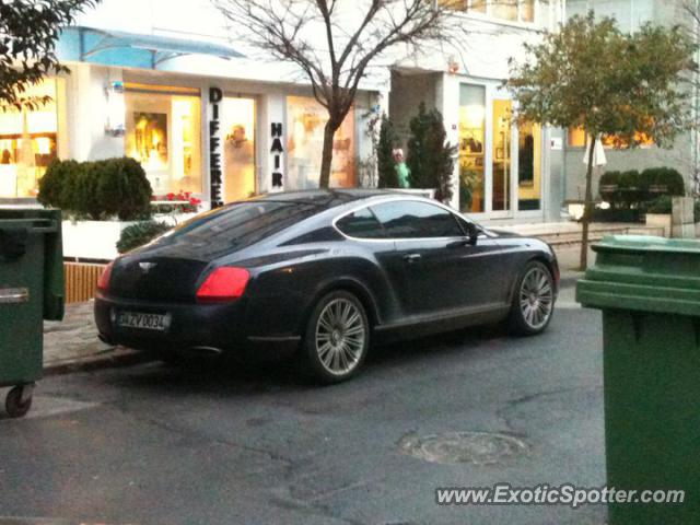 Bentley Continental spotted in Istanbul, Turkey