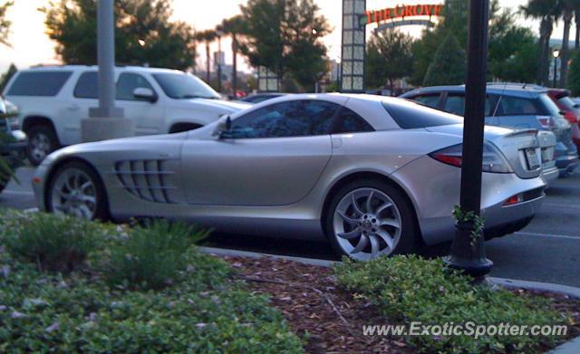 Mercedes SLR spotted in Orlando, Florida