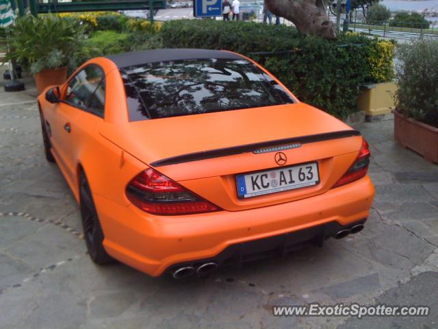 Mercedes SL 65 AMG spotted in Genova, Italy