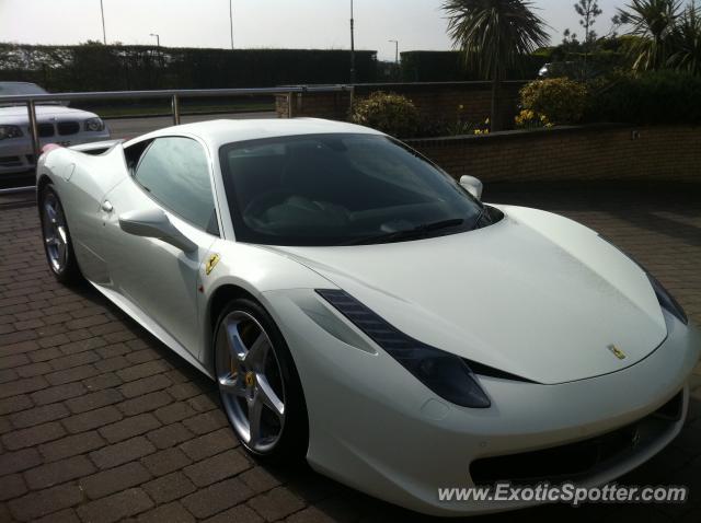 Ferrari 458 Italia spotted in London, United Kingdom