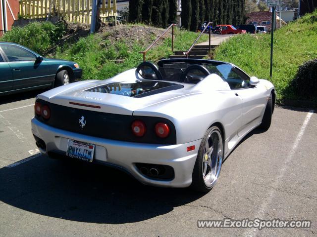 Ferrari 360 Modena spotted in Folsom, California