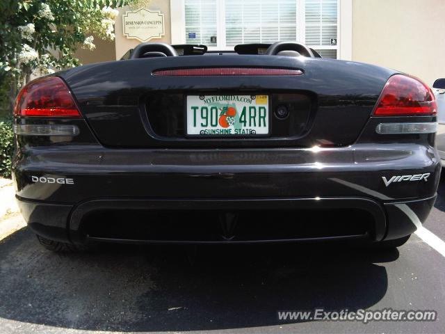 Dodge Viper spotted in Jacksonville, Florida