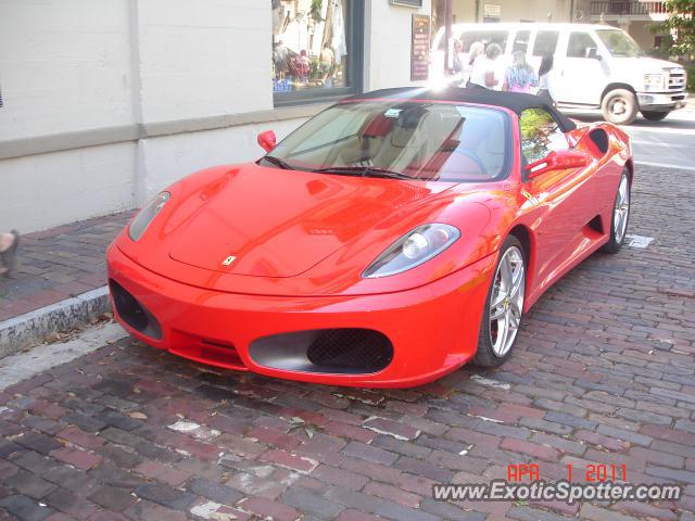 Ferrari F430 spotted in St. Augustine, Florida