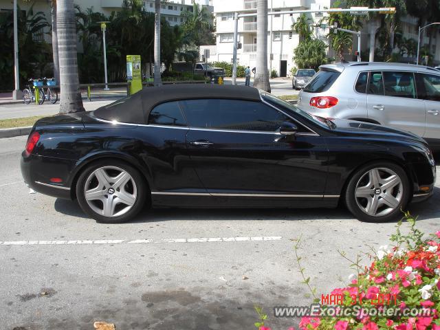 Bentley Continental spotted in Miami, Florida