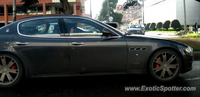 Maserati Quattroporte spotted in Bogotá, Colombia