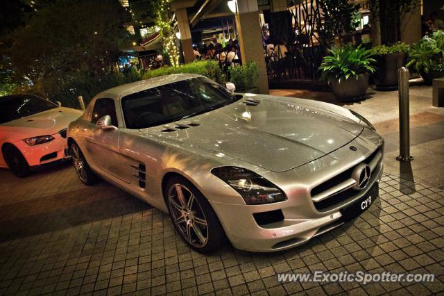 Mercedes SLS AMG spotted in Kuala Lumpur, Malaysia