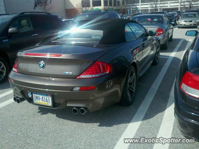 BMW M6 spotted in King Of Prussia, Pennsylvania