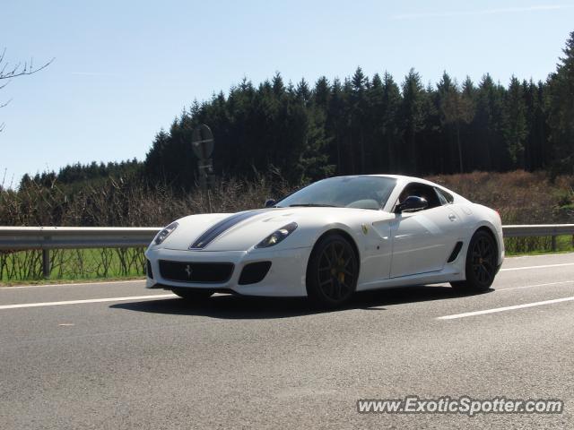 Ferrari 599GTB spotted in Nürburg, Germany