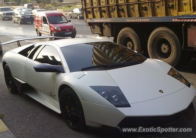 Lamborghini Murcielago spotted in Beirut, Lebanon