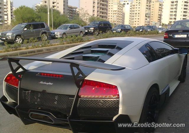 Lamborghini Murcielago spotted in Beirut, Lebanon