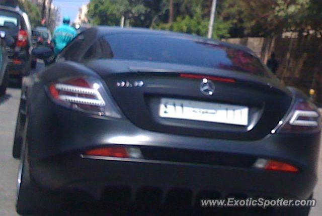 Mercedes SLR spotted in Beirut, Lebanon