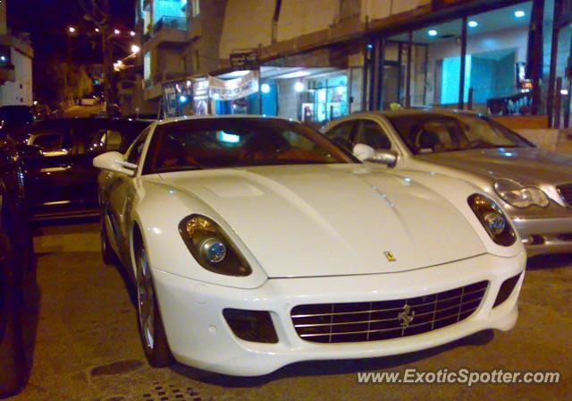 Ferrari 599GTB spotted in Beirut, Lebanon
