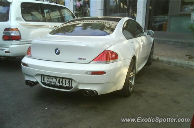 BMW M6 spotted in Beirut, Lebanon