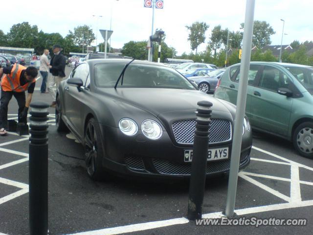 Bentley Continental spotted in Cobham, United Kingdom