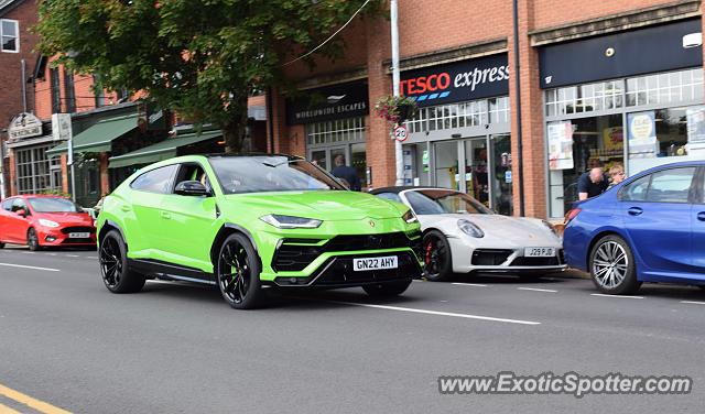 Lamborghini Urus spotted in Alderley Edge, United Kingdom