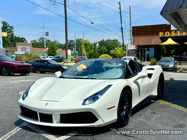 Ferrari 488 GTB spotted in Atlanta, Georgia