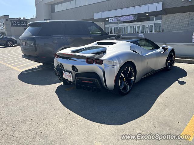 Ferrari SF90 Stradale spotted in Edmonton, Canada