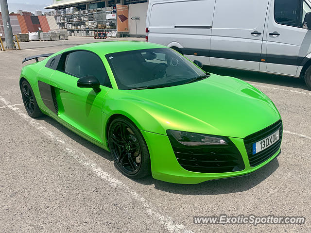 Audi R8 spotted in Guia, Portugal
