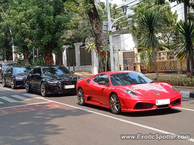 Ferrari F430 spotted in Jakarta, Indonesia
