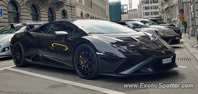 Lamborghini Huracan spotted in Zurich, Switzerland