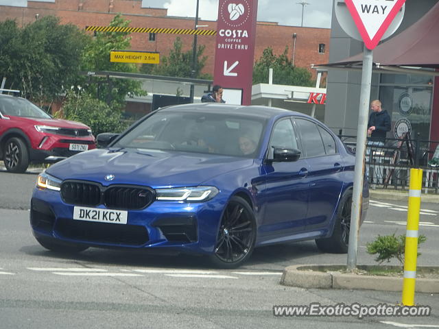 BMW M5 spotted in Old Trafford, United Kingdom