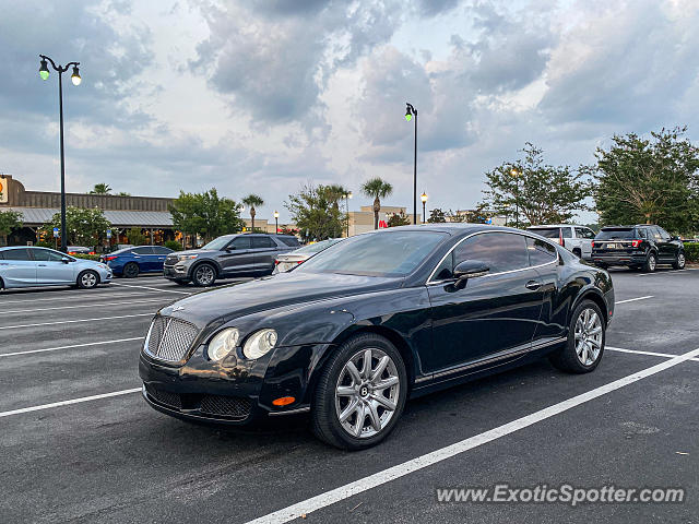 Bentley Continental spotted in Jacksonville, Florida