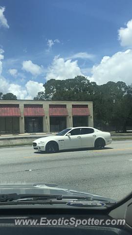 Maserati Quattroporte spotted in Jacksonville, Florida