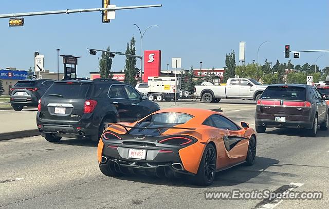 Mclaren 570S spotted in Edmonton, Canada