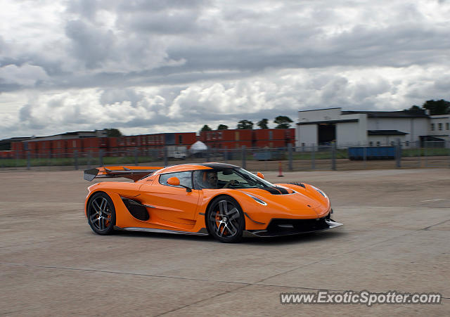 Koenigsegg One:1 spotted in Ängelholm, Sweden