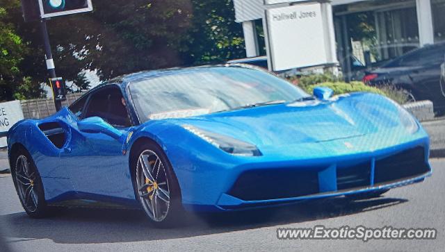 Ferrari 488 GTB spotted in Altrincham, United Kingdom