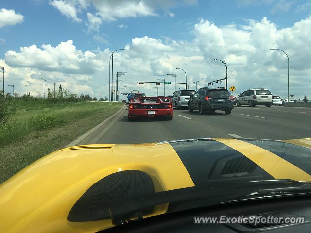 Ferrari F50 spotted in Edmonton, Canada