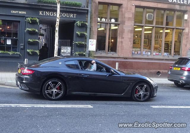 Maserati GranTurismo spotted in Altrincham, United Kingdom