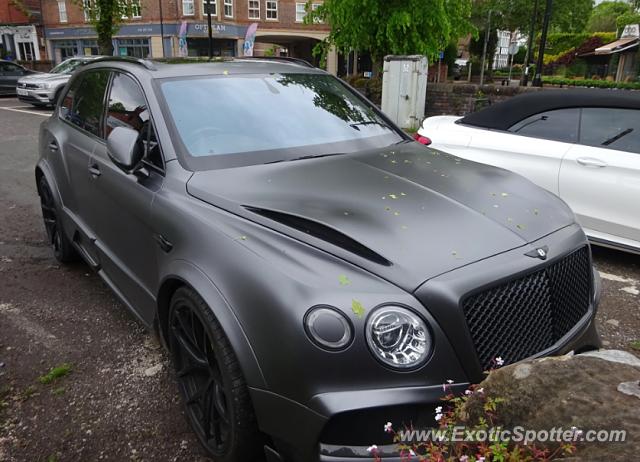 Bentley Bentayga spotted in Hale, United Kingdom