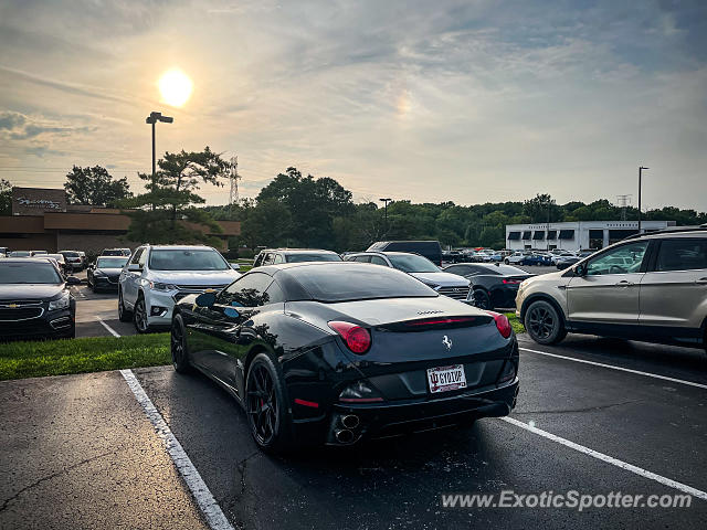Ferrari California spotted in Indianapolis, Indiana