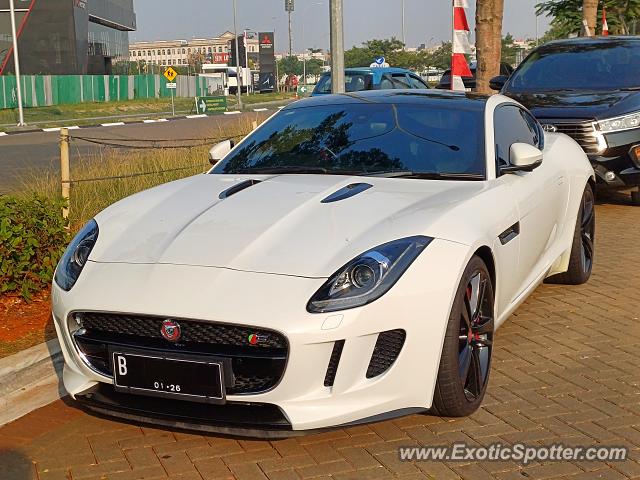 Jaguar F-Type spotted in Jakarta, Indonesia