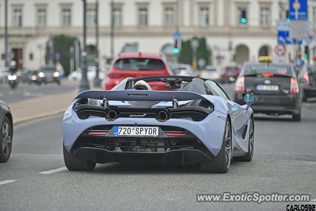 Mclaren 720S spotted in Warsaw, Poland